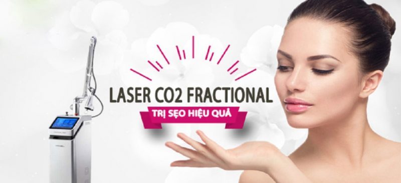 Công nghệ trị sẹo CO2 Fractional Laser